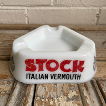 Load image into Gallery viewer, Vintage Italian Milk Glass Ashtray - Mid Century
