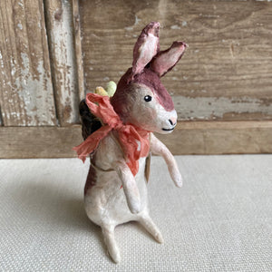 Handmade Spun Cotton Rabbits