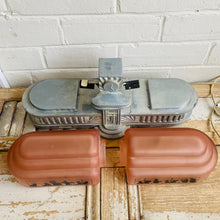 Load image into Gallery viewer, Rare Art Deco Large Odeon Dining Car Light, c1930

