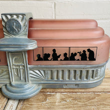 Load image into Gallery viewer, Rare Art Deco Large Odeon Dining Car Light, c1930
