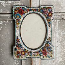 Load image into Gallery viewer, Antique Italian Micro Mosaic Picture Frame c1900
