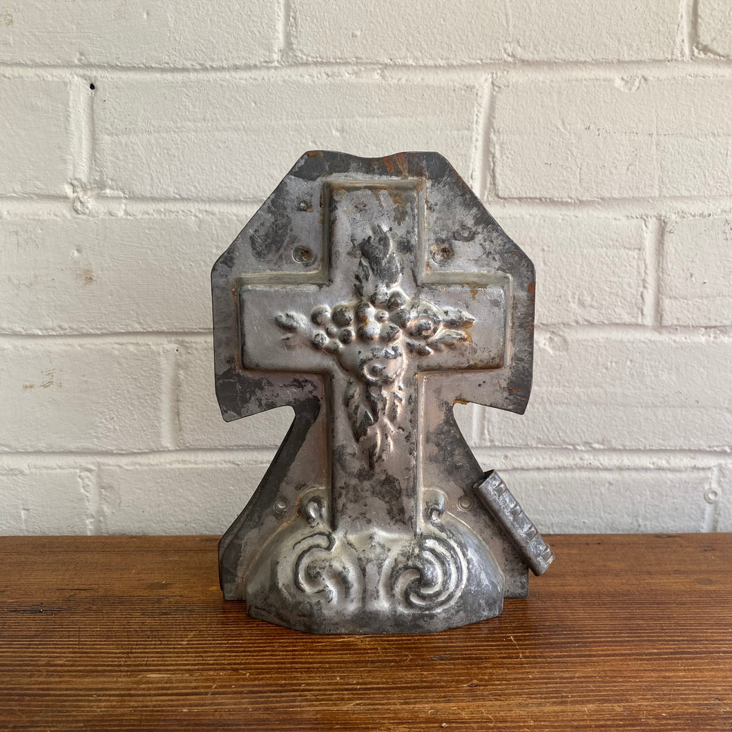 Antique Cross Chocolate Mold