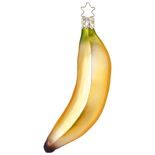 Banana Glass Ornament by Inge Glas