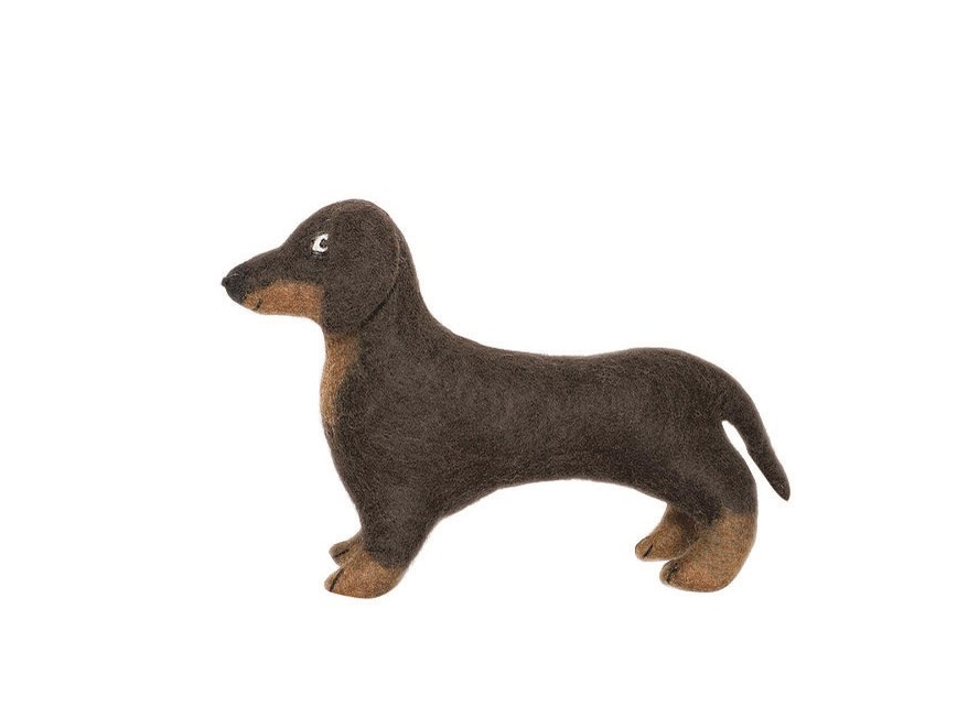 Dachshund Felted Dog