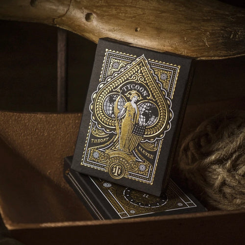 Tycoon Black Luxury Playing Cards by Theory 11