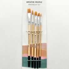 Load image into Gallery viewer, 5-Pc Paintbrush Set For Watercolour
