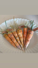 Load image into Gallery viewer, Handmade Spun Cotton Carrots Made in Toronto
