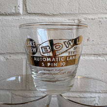 Load image into Gallery viewer, Vintage Bowling Alley Glasses Set/4
