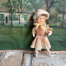 Load image into Gallery viewer, Handmade Spun Cotton Girl Ornaments
