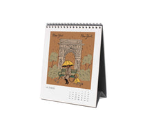 Load image into Gallery viewer, 2026 Travel Sketchbook Desk Calendar by Rifle Paper Co
