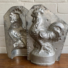 Load image into Gallery viewer, Antique German Standing Rooster Chocolate Mold #15
