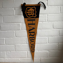 Load image into Gallery viewer, Vintage Harbord Collegiate Institute Felt Pennant – Toronto School Banner
