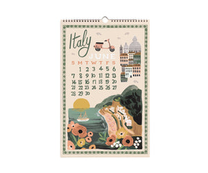 2026 World Travel Wall Calendar by Rifle Paper Co.