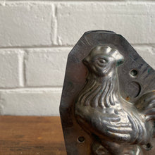 Load image into Gallery viewer, Small Antique German Standing Rooster Chocolate Mold #24

