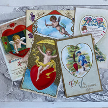 Load image into Gallery viewer, Antique Valentine Postcards c1910
