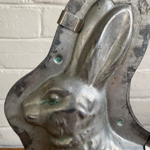 Antique Large Sitting Rabbit Mold 12”h made by Laurosch