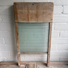 Load image into Gallery viewer, Rare Vintage Acme Glass Washboard c1930s

