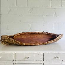 Load image into Gallery viewer, Vintage Bark Canoe Souvenir 17-1/2&quot; c1950
