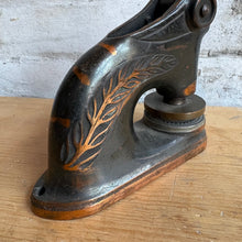 Load image into Gallery viewer, Antique 1900s Fraternal Seal Embosser – L’Union St-Jean-Baptiste, Torrington CT – Patent Feb 1, 1900
