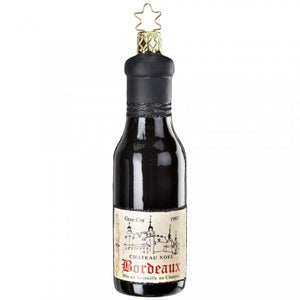 French Bordeaux Glass Ornament by Inge Glas