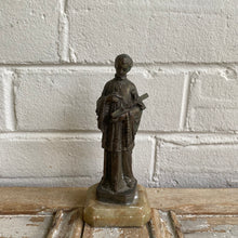 Load image into Gallery viewer, Antique French Speltre Statue of Saint John Vianney
