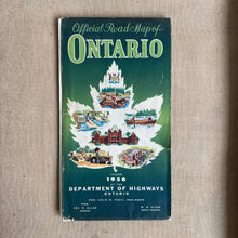 Load image into Gallery viewer, Vintage Ontario Road Maps
