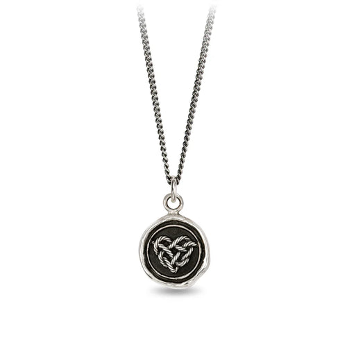 Pyrrha - Love Knot Talisman Necklace
