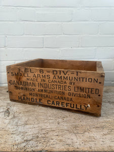 Vintage Wooden Box c1930