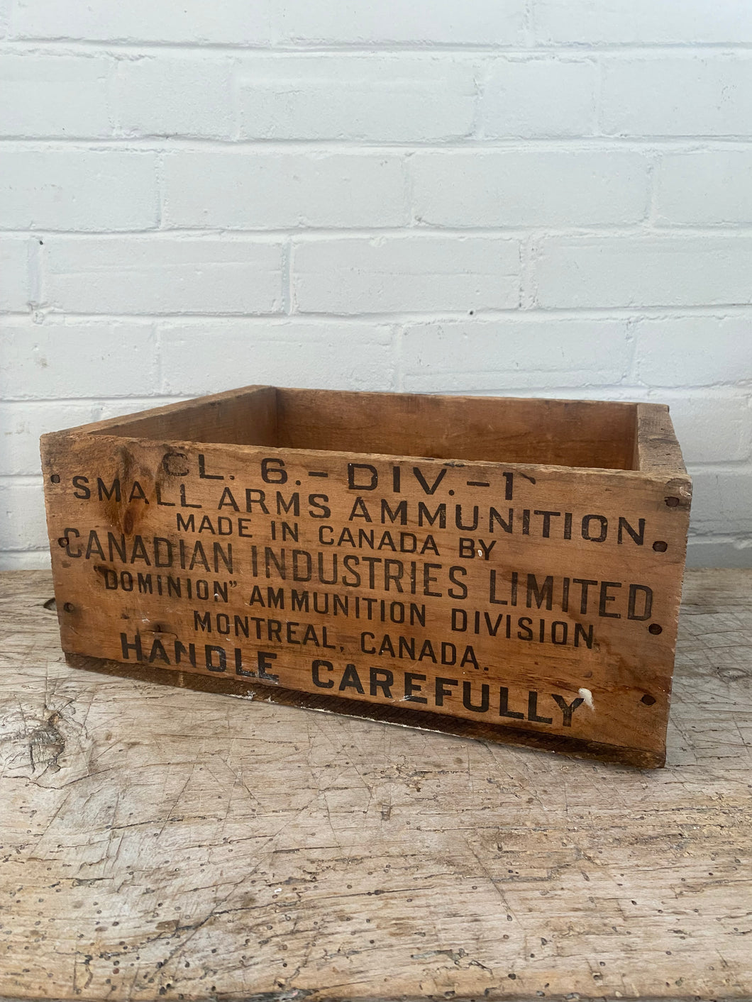 Vintage Wooden Box c1930