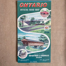 Load image into Gallery viewer, Vintage Ontario Road Maps
