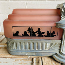Load image into Gallery viewer, Rare Art Deco Large Odeon Dining Car Light, c1930
