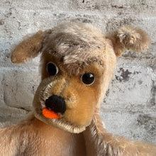 Load image into Gallery viewer, Vintage 1960s Steiff Mopsy Dog Hand Puppet
