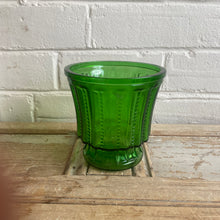 Load image into Gallery viewer, Vintage Green Glass Vases
