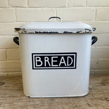 Load image into Gallery viewer, Vintage Enamel Bread Box c1950s
