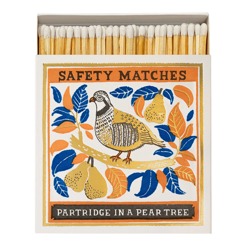 Archivist Luxury Match Boxes 4” Made in the UK