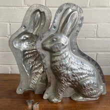 Load image into Gallery viewer, Antique Large Sitting Rabbit Mold 12”h made by Laurosch
