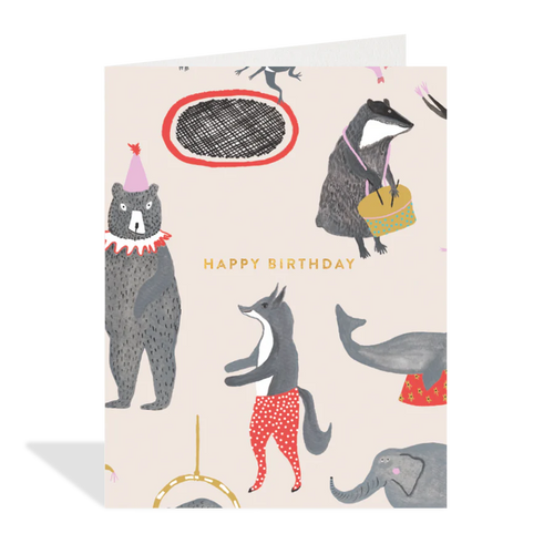 Circus Birthday Card
