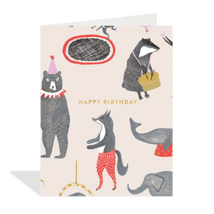 Circus Birthday Card