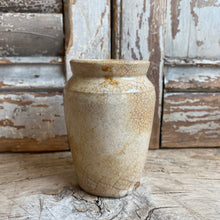 Load image into Gallery viewer, Antique Boam’s Double Thick Cream Advertising Pot Crock
