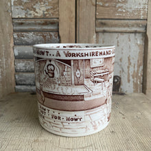 Load image into Gallery viewer, Antique English Transferware Novelty Mug c1930s

