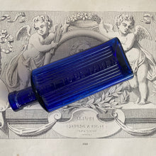Load image into Gallery viewer, Antique Cobalt Blue Poison Bottle
