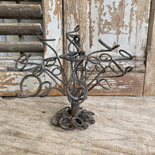 Load image into Gallery viewer, Antique English Wire Flower Frog c1920
