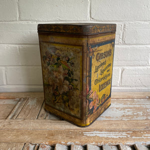 Antique Gibson’s Lozenge Tin