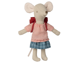 Maileg - Big Sister Tricycle Mouse