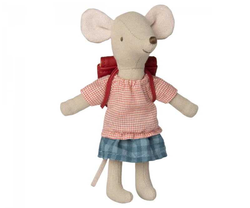 Maileg - Big Sister Tricycle Mouse