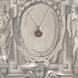 Antique China Pendant Necklaces made by K. Ross Creations in St. Catharines Ontario