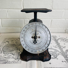 Load image into Gallery viewer, Antique “Sterling” Kitchen Scale for Simmons Hardware Co. St. Louis Circa 1910
