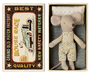 Maileg Little Brother Mouse in Matchbox - NEW!
