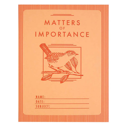 Matters of Importance Notebook by Regional Assembly of Text in Vancouver