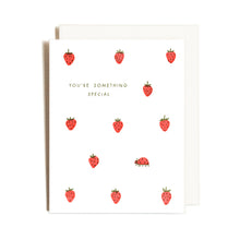 Load image into Gallery viewer, You’re Something Special Letterpress Card by Homework Letterpress Studio in Canada
